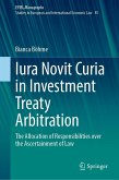 Iura Novit Curia in Investment Treaty Arbitration Iura Novit Curia in Investment Treaty Arbitration