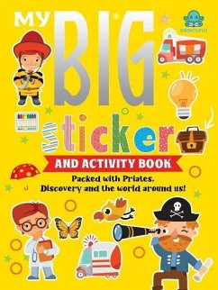 Cover My Big Sticker and Activity Book - Packed with Pirates, Discovery and the World Around Us!