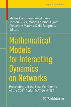 Cover Mathematical Models for Interacting Dynamics on Networks