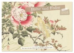 Blüte und Feder (Wandkalender 2026 DIN A3 quer), CALVENDO Monatskalender Blüte und Feder (Wandkalender 2026 DIN A3 quer), CALVENDO Monatskalender