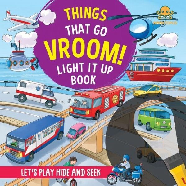 Things That Go Vroom! Light It Up Book Things That Go Vroom! Light It Up Book