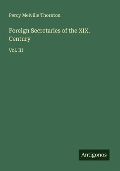 Cover Foreign Secretaries of the XIX. Century