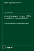 Untersuchung dysfunktionaler Effekte bei der Durchsetzung von Patenten Untersuchung dysfunktionaler Effekte bei der Durchsetzung von Patenten