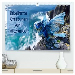 Cover Fabelhafte Kreaturen vom Tintenmeer (hochwertiger Premium Wandkalender 2026 DIN A2 quer), Kunstdruck in Hochglanz