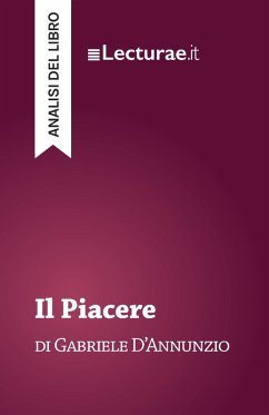 Cover Il piacere - Gabriele D'Annunzio (analisi del libro) (eBook, ePUB)