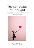 THE LANGUAGE OF THOUGHT THE LANGUAGE OF THOUGHT