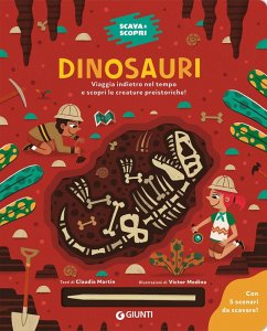 Cover Dinosauri. Scava e scopri