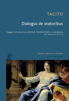 Cover Dialogo sull'oratoria. Testo latino a fronte