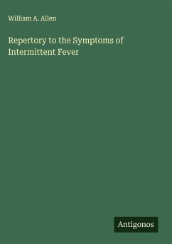 Cover Repertory to the Symptoms of Intermittent Fever