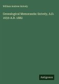 Genealogical Memoranda: Snively, A.D. 1659-A.D. 1882