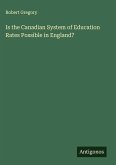 Is the Canadian System of Education Rates Possible in England?