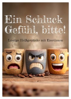 Ein Schluck Gefühl, bitte! - Lustige Heißgetränke mit Emotionen (Wandkalender 2026 DIN A3 hoch), CALVENDO Monatskalender