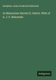 In Memoriam Harriet E. Hatch. Wife of A. J. F. Behrends