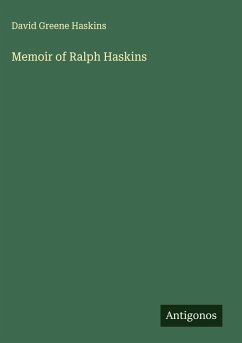 Cover Memoir of Ralph Haskins