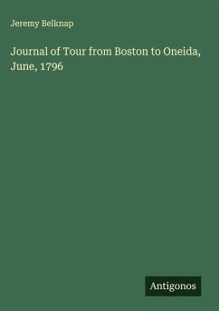Journal of Tour from Boston to Oneida, June, 1796 Cover Journal of Tour from Boston to Oneida, June, 1796