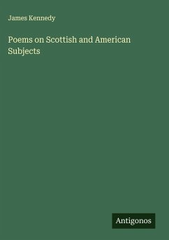Cover Poems on Scottish and American Subjects
