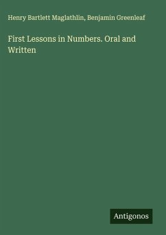 Cover First Lessons in Numbers. Oral and Written
