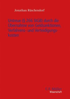 Cover Untreue (§ 266 StGB) durch die Übernahme von Geldsanktionen, Verfahrens- und Verteidigungskosten