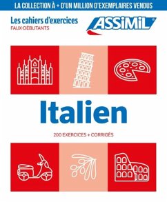 Cover Italian Exercise Book for French Speakers