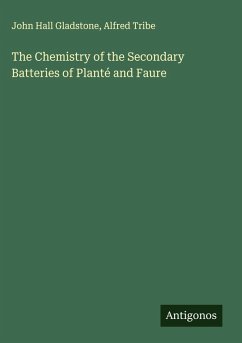 Cover The Chemistry of the Secondary Batteries of Planté and Faure