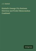 Kimball's Oswego City Business Directory and Pocket Memorandum Combined