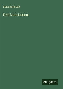 Cover First Latin Lessons