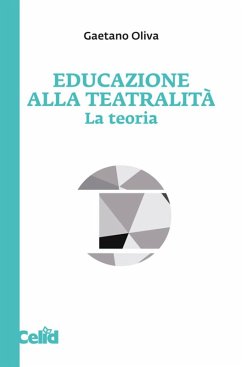 Cover Educazione alla teatralità. La teoria