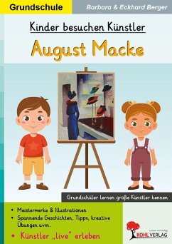 Cover Kinder besuchen Künstler / August Macke