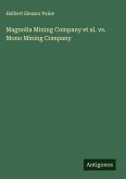 Magnolia Mining Company et al. vs. Mono Mining Company
