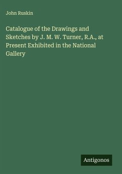 Cover Catalogue of the Drawings and Sketches by J. M. W. Turner, R.A., at Present Exhibited in the National Gallery