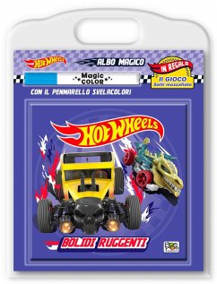 Cover Bolidi ruggenti. Hot Wheels. Albo magico