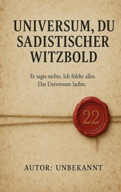 Cover Universum, du sadistischer Witzbold (eBook, ePUB)