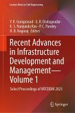 Recent Advances in Infrastructure Development and Management - Volume 1 (eBook, PDF)
