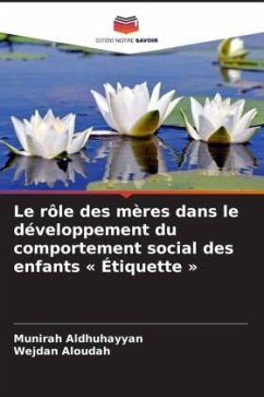Cover Le rôle des mères dans le développement du comportement social des enfants ' Étiquette '