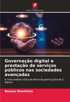 Governação digital e prestação de serviços públicos nas sociedades avançadas - Dooshima, Beauty