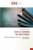Sur Le Chemin Du Doctorat Sur Le Chemin Du Doctorat