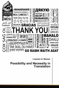 Possibility and Necessity in Translation - Nasser, Luqman A. Possibility and Necessity in Translation - Nasser, Luqman A.