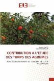 CONTRIBUTION A L'ETUDE DES THRIPS DES AGRUMES