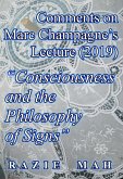 Comments on Marc Champagne's Lecture (2019)  Comments on Marc Champagne's Lecture (2019)