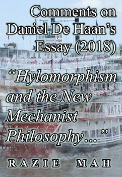 Comments on Daniel De Haan's Essay (2018) 
