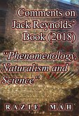 Comments on Jack Reynolds' Book (2018) 