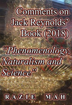 Cover Comments on Jack Reynolds' Book (2018) 