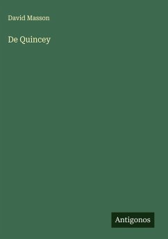 Cover De Quincey
