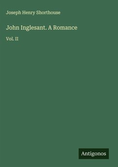 Cover John Inglesant. A Romance