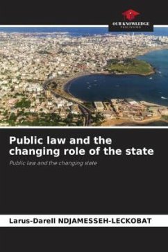 Cover Public law and the changing role of the state