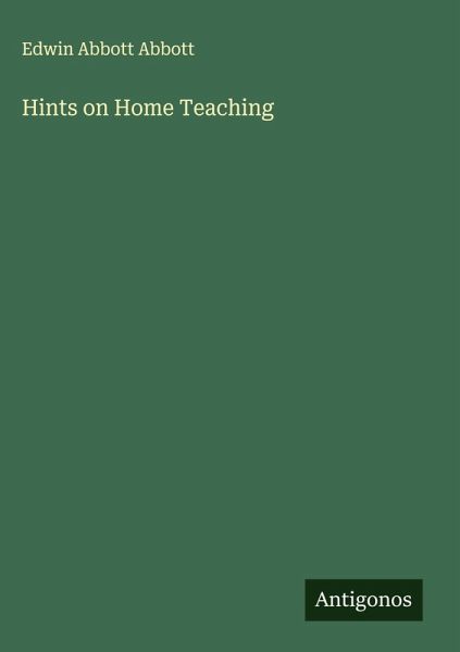 Hints on Home Teaching Hints on Home Teaching