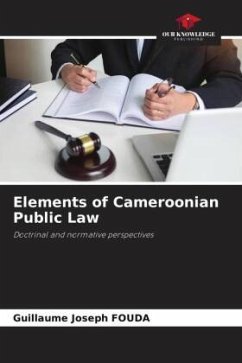 Elements of Cameroonian Public Law - FOUDA, Guillaume Joseph