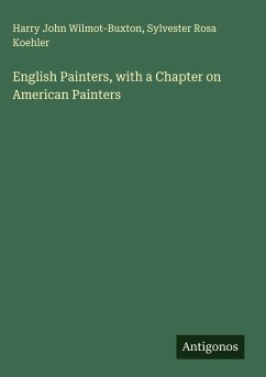 Cover English Painters, with a Chapter on American Painters