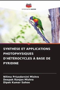 Cover SYNTHÈSE ET APPLICATIONS PHOTOPHYSIQUES D'HÉTÉROCYCLES À BASE DE PYRIDINE