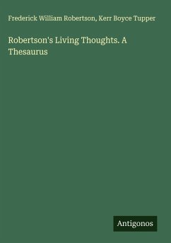 Cover Robertson's Living Thoughts. A Thesaurus